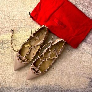 Valentino Rockstud Flats